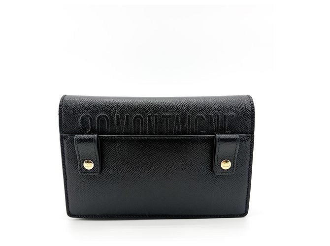 Christian Dior 30 Montaigne 2-in-1 Leather Nero - vista 2