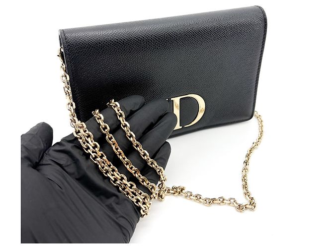 Christian Dior 30 Montaigne 2-in-1 Leather Nero - vista 6