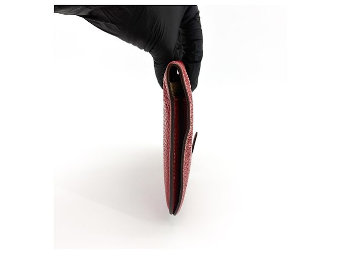 Hermès Hermes Bicolor Dogon Duo Combined Leather Rot - Ansicht 4
