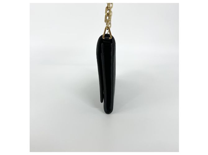 Prada Saffiano Small Wallet on Chain Schwarz - Ansicht 4