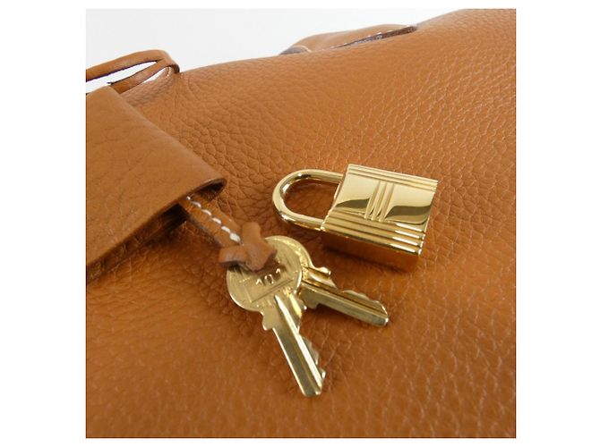 Hermès Borsa Boston Hermes Victoria Valis 50cm Marrone - vista 3