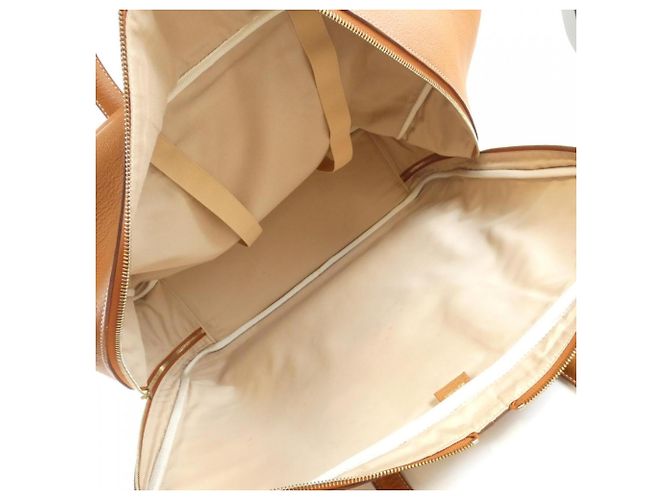Hermès Borsa Boston Hermes Victoria Valis 50cm Marrone - vista 8