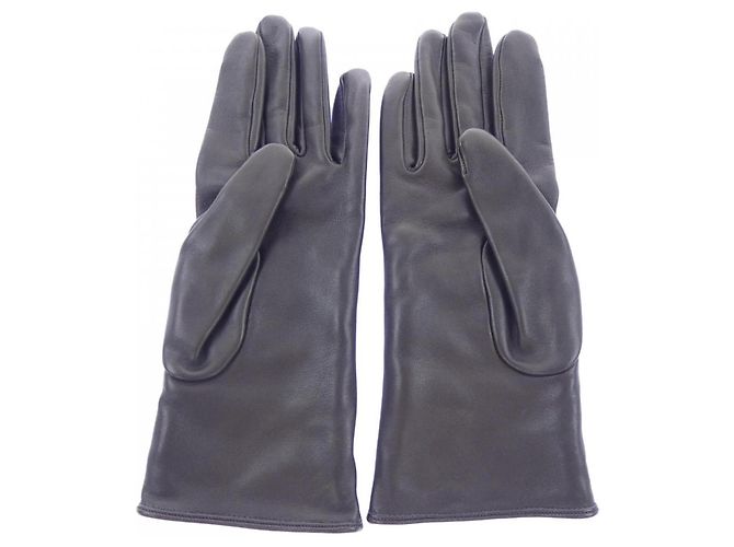 Hermès Luvas quentes Hermes castanho Marrom - vista 2