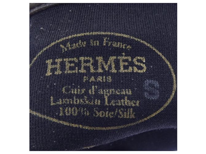 Hermès Luvas quentes Hermes castanho Marrom - vista 3