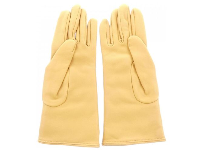 Hermès Guanti Hermes Beige Warm - vista 2