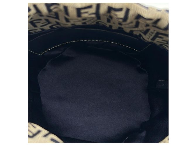 Borsa a tracolla Fendi Zucca Navy Blu navy - vista 19
