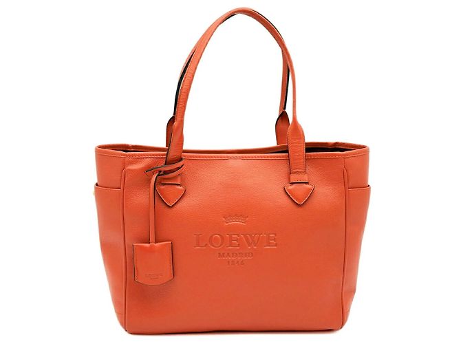 Loewe Heritage Red Tote Bag Rot - Ansicht 2