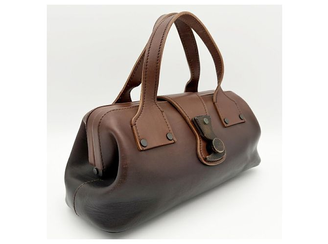 Borsa Doctor Gucci 105378 Marrone - vista 4