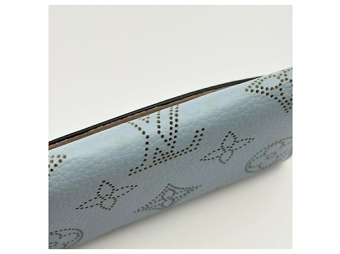 Portachiavi Louis Vuitton Mahina Multicles 4 in blu - vista 10