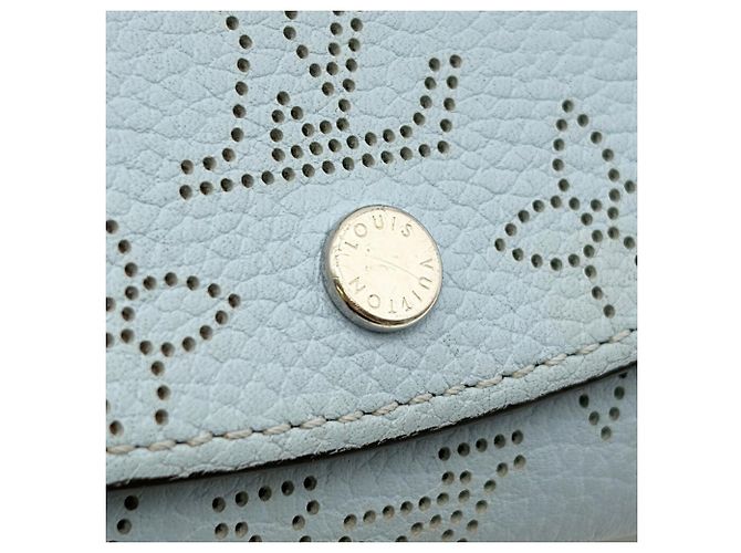 Portachiavi Louis Vuitton Mahina Multicles 4 in blu - vista 6
