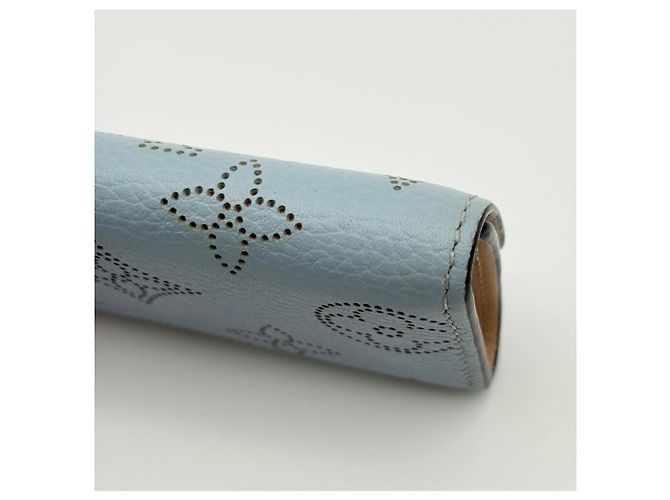 Portachiavi Louis Vuitton Mahina Multicles 4 in blu - vista 8