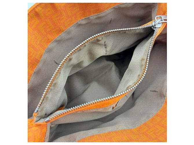 Fendi Zucchino Mini Tote Bag Orange - Ansicht 14