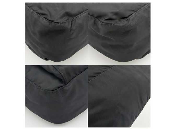 Sac à épaule Prada Tessuto Noir - vue 17