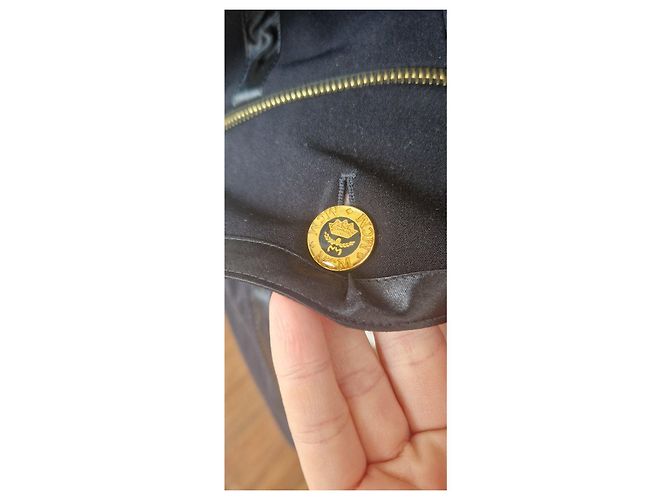 MCM Black Blazer with Gold Hardware - view 8