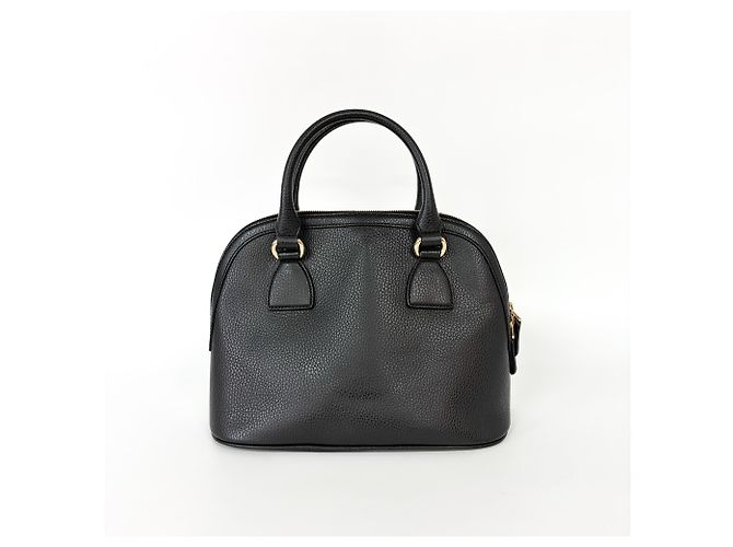 Gucci Dome Bowler GG Suede Medium Negro - vista 2