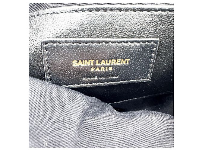 Autre Marque Saint Laurent 80's Vanity Quilted Leather Rot - Ansicht 6