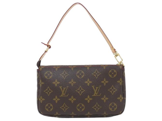 Louis Vuitton Monogram Cherry Pochette Accessoires Castaño - vista 2