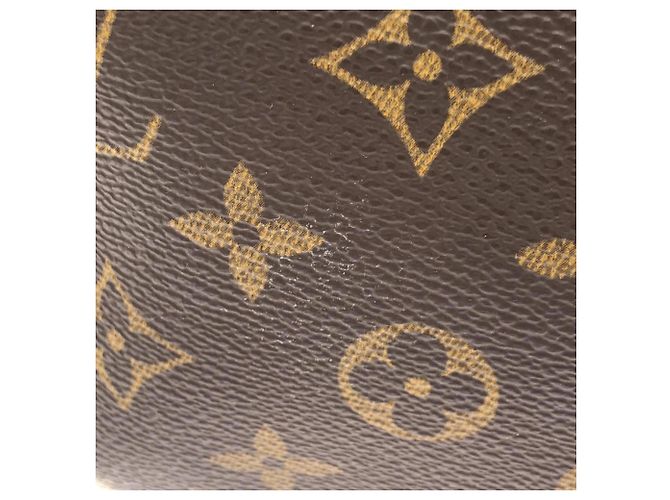 Louis Vuitton Monogram Pochette Croissant Schultertasche Braun - Ansicht 3