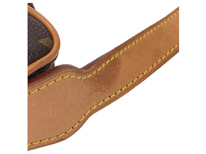 Louis Vuitton Monogram Pochette Croissant Schultertasche Braun - Ansicht 4
