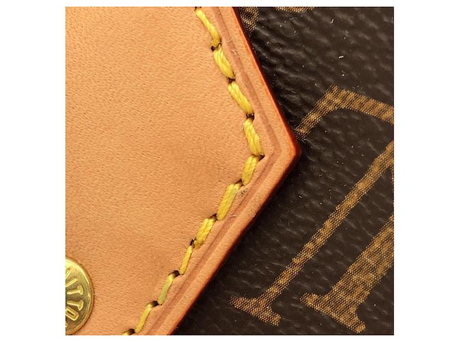 Borsa Boston Louis Vuitton Monogram Speedy Bandoulière 25cm Marrone - vista 6