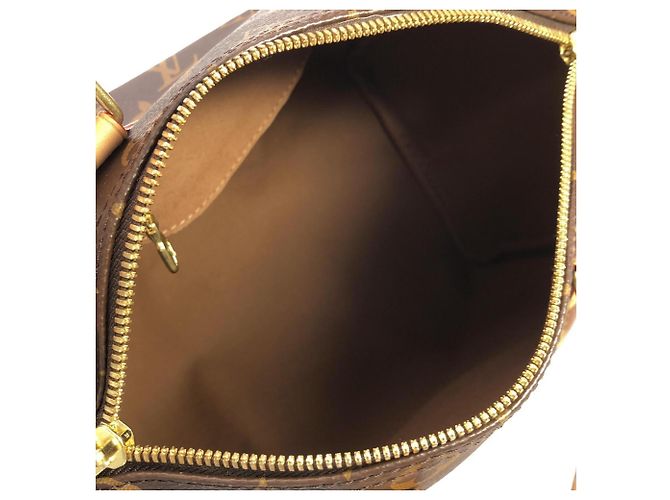 Borsa Boston Louis Vuitton Monogram Speedy Bandoulière 25cm Marrone - vista 8