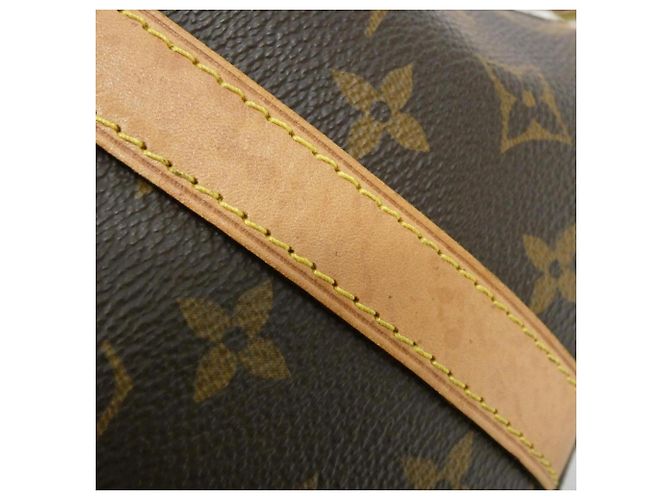 Borsa Boston Louis Vuitton Monogram Speedy Bandoulière Marrone - vista 3