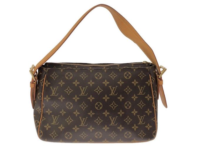 Borsa a tracolla Louis Vuitton Monogram Viva Cite GM Marrone - vista 2