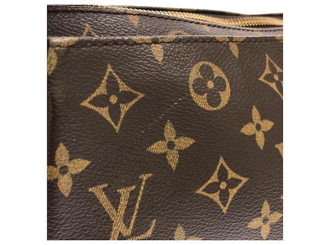 Borsa a tracolla Louis Vuitton Monogram Viva Cite GM Marrone - vista 4