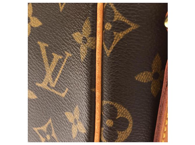 Borsa a tracolla Louis Vuitton Monogram Viva Cite GM Marrone - vista 5