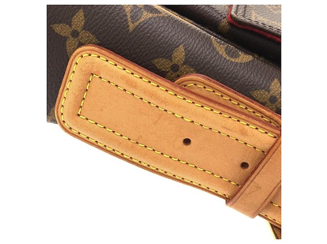 Borsa a tracolla Louis Vuitton Monogram Viva Cite GM Marrone - vista 7