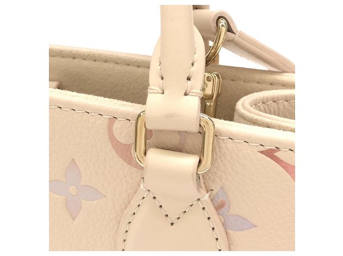 Louis Vuitton Monogram Empreinte OnTheGo PM Handtasche Beige - Ansicht 3