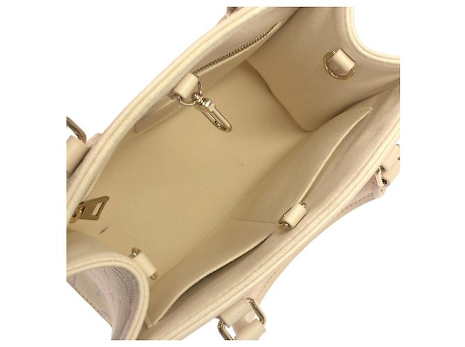 Louis Vuitton Monogram Empreinte OnTheGo PM Handtasche Beige - Ansicht 6