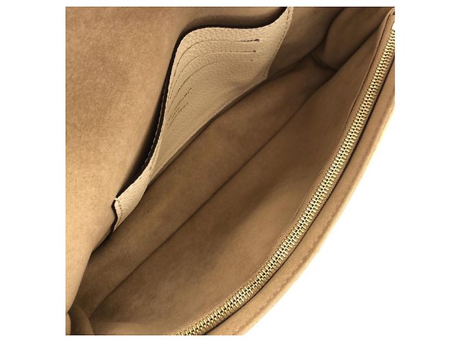 Louis Vuitton Monogram Empreinte Schultertasche Beige - Ansicht 7