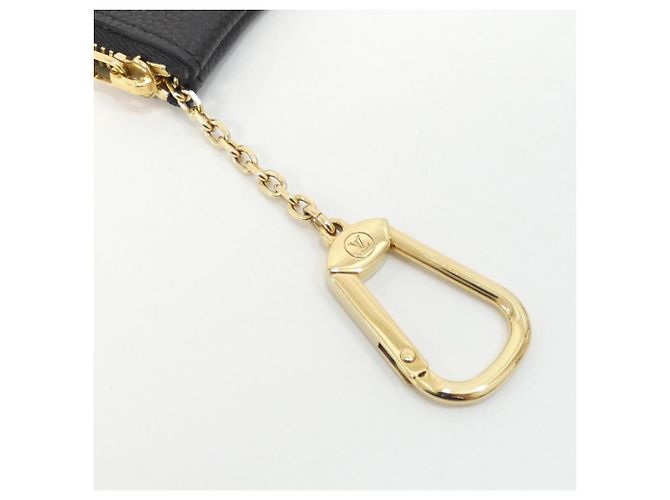 Louis Vuitton Bicolor Monogram Empreinte Pochette Cle M80885 Coin & Key Case Black Multiple colors Beige - view 3