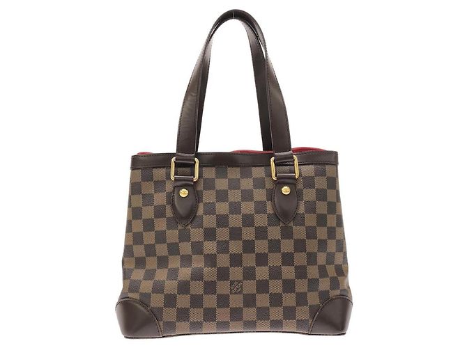 Bolsa Louis Vuitton Damier Hampstead PM Marrom - vista 2