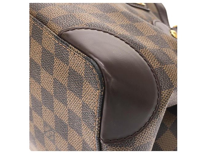 Bolsa Louis Vuitton Damier Hampstead PM Marrom - vista 3