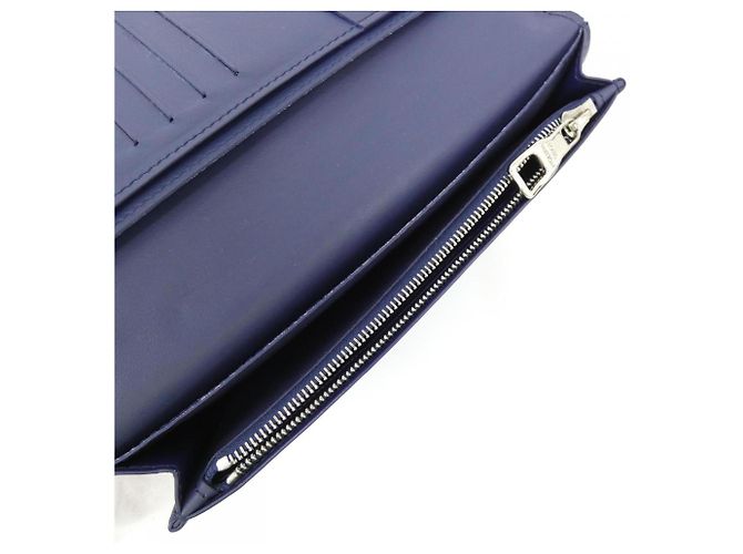 Louis Vuitton Watercolor Monogram Portefeuille Brazza Wallet Blu navy - vista 6