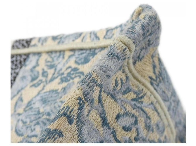 Christian Dior Book Tote Medium Handtasche Blau - Ansicht 4