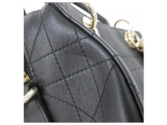 Borsa a mano piccola Christian Dior Granville Nero - vista 5