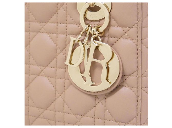 Borsa a mano Christian Dior MY ABCDIOR Lady Small Rosa - vista 5