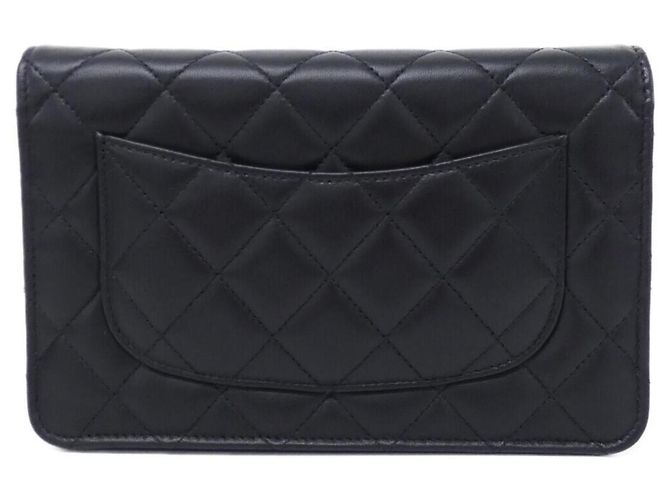 Catena per portafoglio Chanel Timeless Classic Line AP0250 Nero - vista 2