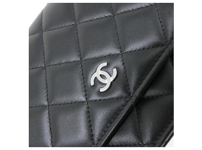 Catena per portafoglio Chanel Timeless Classic Line AP0250 Nero - vista 5