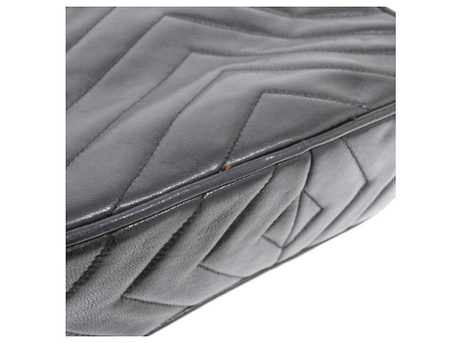 Borsa a tracolla Chanel 02009 Nero - vista 4