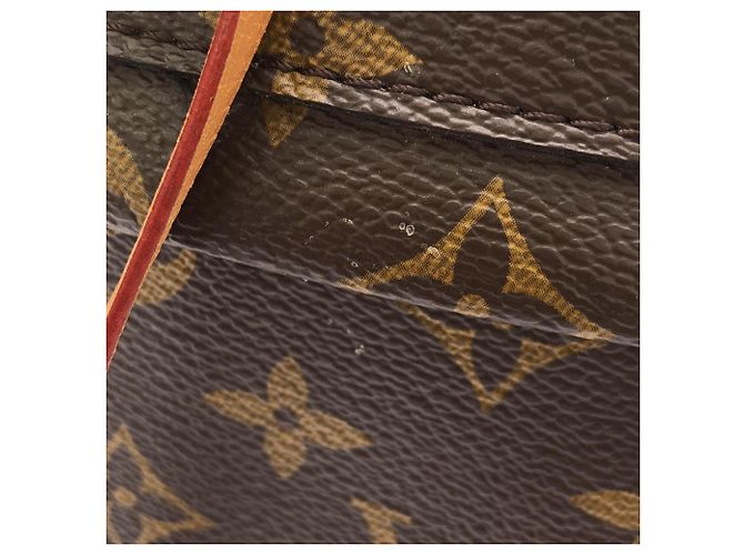 Mochila Louis Vuitton Monogram Montsouris PM Castaño - vista 5