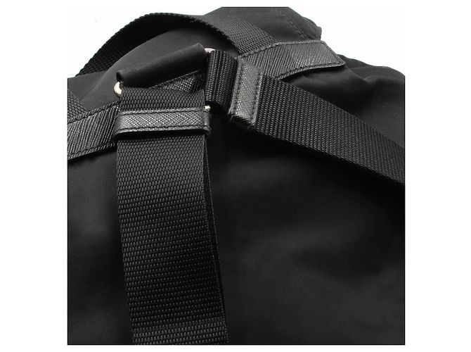 Saffiano Prada Re-Nylon Small Backpack Black - view 8