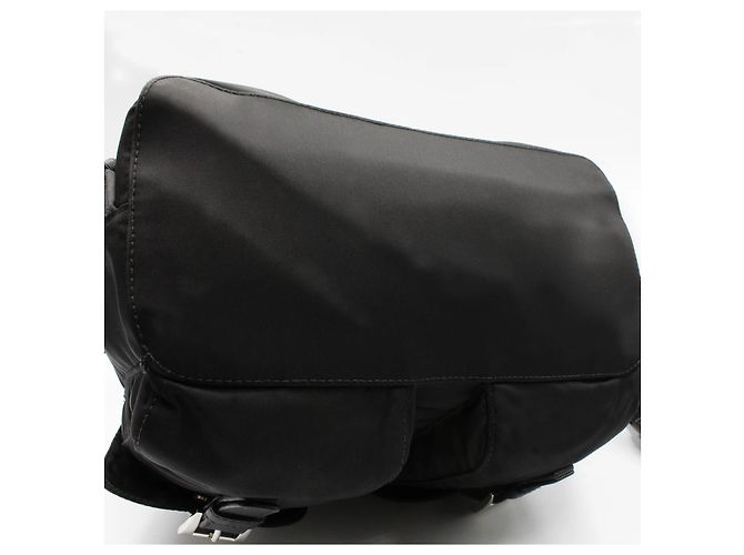 Saffiano Prada Re-Nylon Small Backpack Black - view 9