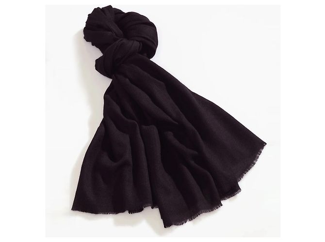 Sciarpa Loro Piana in Cashmere Viola Scuro - vista 3