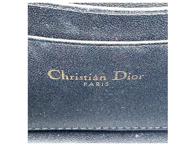 Christian Dior Lady Dior Chain Phone Cannage Quilt Lambskin Nero - vista 6
