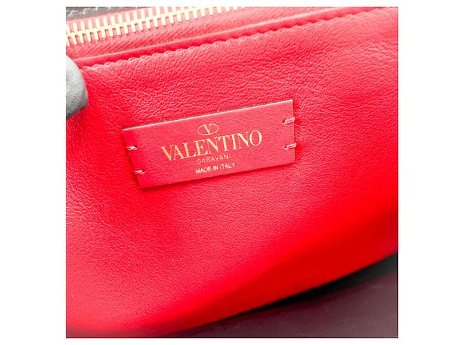 Borsa a tracolla Valentino Garavani VRing in pelle Medium Multicolore - vista 6