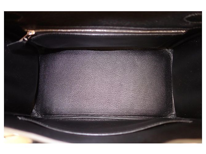 Borsa Hermès Birkin 30 in pelle Epsom nera Nero - vista 5